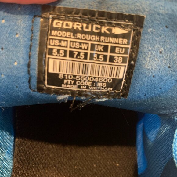 Go Ruck Rough Runner Athletic Sneaker size 7.5 Womens - Picture 6 of 7